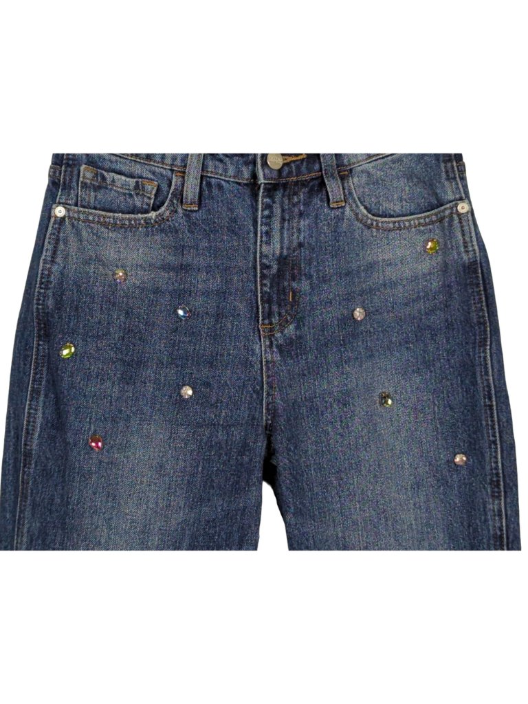 Buffalo David Bitton High Rise Bl15119 Girlfriend Relaxed Women Jeans 25 Sz 2 — image 6 of 8